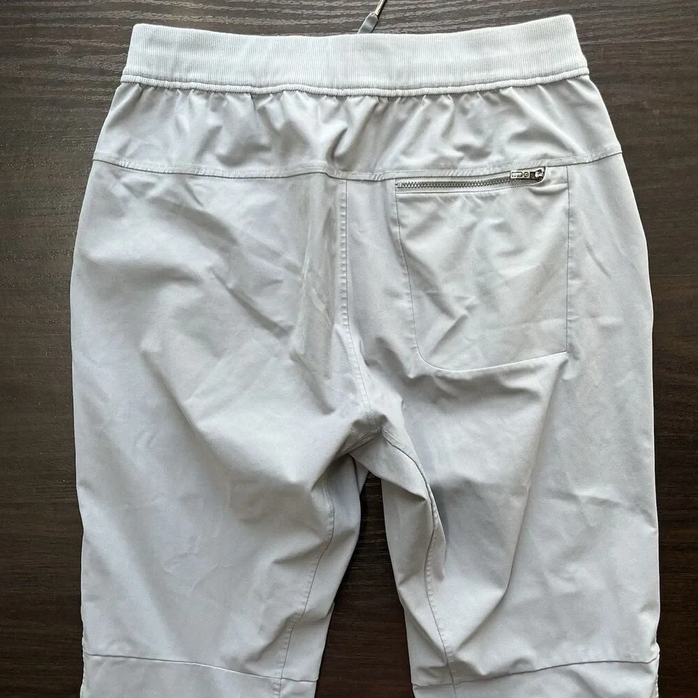 Lululemon Mens M Gray ABC Jogger Pants Warpstreme Athletic Gym Travel Commuter